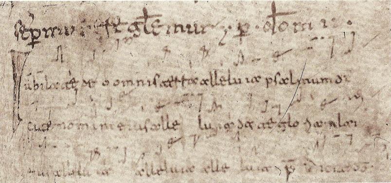 Az Introitus paleográfiai vizsgálata Benevent 33, 89a 7 A jubilate fölötti torculus 2. és 3.