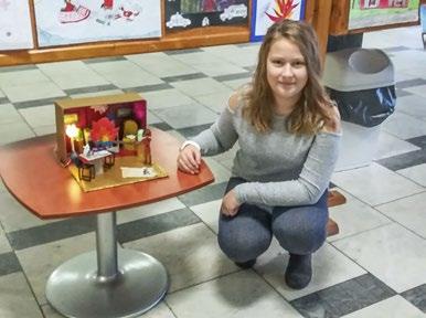 V tomto roku sa prihlásila do súťaže Réka Kovács, žiačka 7. ročníka so svojím priestorovým dielom. Na slávnostnom vyhodnotení súťaže dňa 3. decembra mohla prevziať ocenenie za 1.
