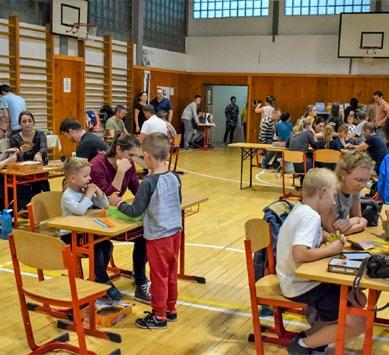 Na workshope sa hovorilo najmä o histórii a benefitoch hrania spoločenských hier v každom veku vzdelávacích, zdravotných i sociálnych.
