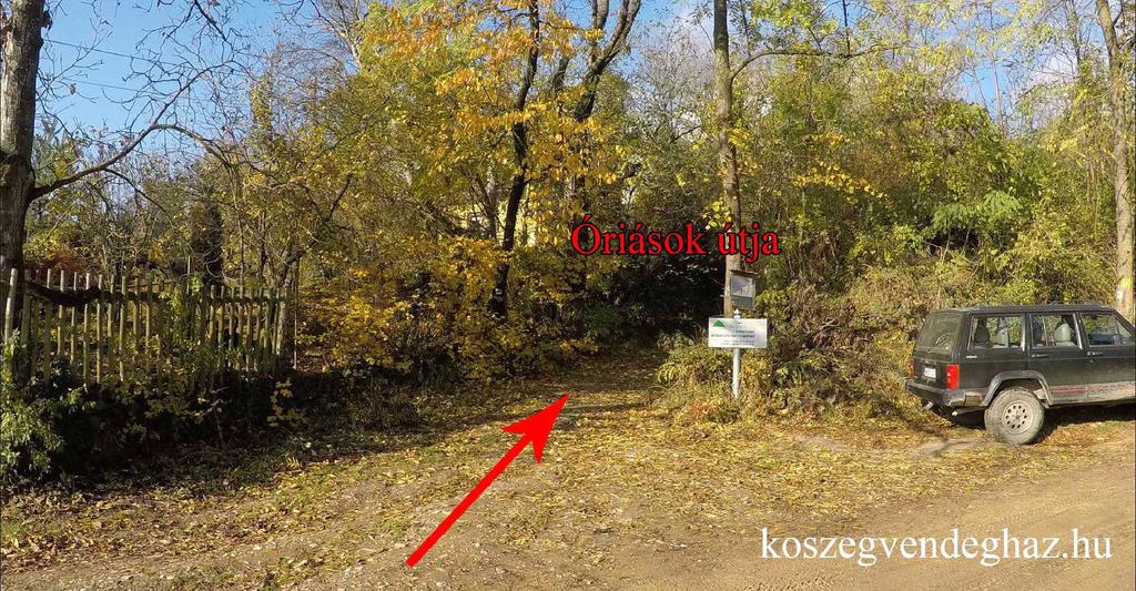Innen már csak ismét 3 perc és a köveknél vagyunk.