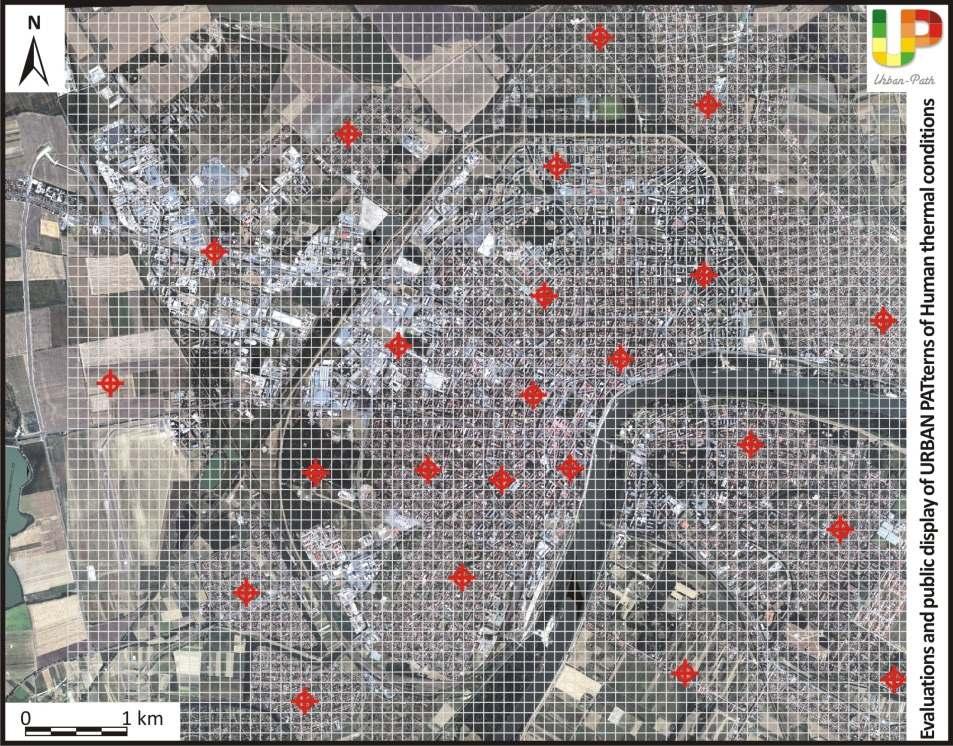 Adatfeldolgozás Nagy teljesítményű szerver Mindkét város adatainak feldolgozása 1 rendszerben PET számolás Mért adatokból térbeli interpolálás egy rácsra Adatok adatbázisba rögzítése Az állomások