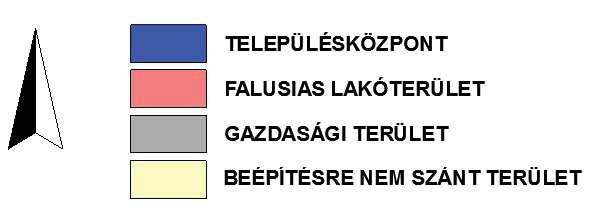 4 TELEPÜLÉSKÉPI SZEMPONTBÓL MEGHATÁROZÓ TERÜLETEK eltérő karakterű területek lehatárolása, a településkép, arculati jellemzők és településkarakter bemutatásával Kisar településképi arculatának