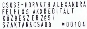 Szeretnénk arra is felhívni szíves figyelmüket, hogy miután a Kbt. 46.