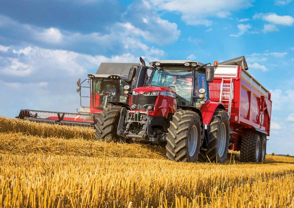 16 www.masseyferguson.com A Dyna sebességváltók Ami a hajtóteljesítményt illeti, valóban magasabb fokozatba kapcsoltunk MF 6700 S VÁLTSON A LEGJOBB OPCIÓRA Minden idők legjobb sebességváltója.