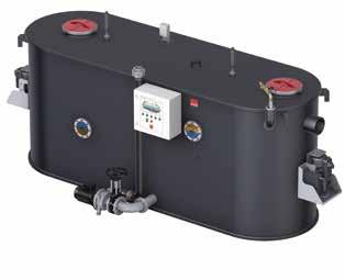 Teljes ürítésű zsírleválasztók ACO Hydrojet OAE XL zsírleválasztó - NG 15/20/25/30 l/s ACO Hydrojet OAE Szabadon álló, fagymentes helyiségekbe telepíthető zsírleválasztó MSZ EN 1825 alapján