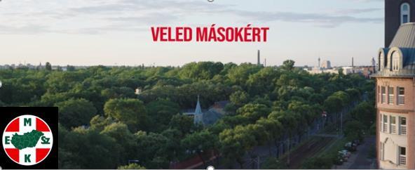 Bal oldali kép: Dr. Nagy Anikó, EMMI egészséggyért felelős államtitkár Jobb oldali kép: Dr. Gondos Miklós, ÁEEK főigazgató Szakdolgozói hivatást népszerűsítő kampányfilm Veled Másokért címmel 2018.