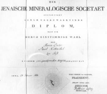 154 Börzsönyvidék 3. õróla nem tett említést. A JÁVORKA (1957) szerint Waldsteinnel együtt szeptember 16-án Berlinbe érkezett Kitaibel személyesen találkozott Klaprothtal is (l.