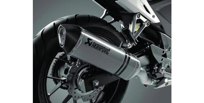 CBR500R AKRAPOVIC KIPUFOGÓDOB Rozsdamentes acél Akrapovic