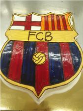 FC BARCELONA CÍMER TORTA, meggy,