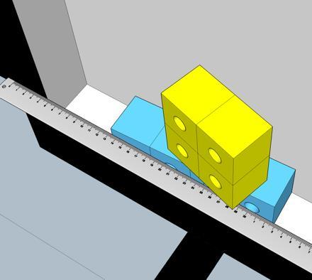 Pontozás: 15. A Kirakó Keretbe helyezett tetrakockák akkor tekintendők érvényesnek és a hivatalos pontszámba beszámítandónak a robotmenetkör végén, ha az alábbi két feltétel mindegyike teljesül: a.