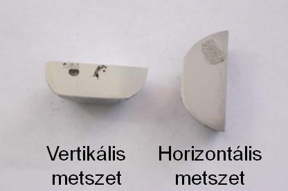 A kísérleti minták összetételének meghatározása