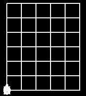 Területminta A területkitöltő mintázat (mozaik) tulajdonképpen adott darabszámú sormintából áll. 3. Írjon segédeljárások felhasználásával eljárást, amely négyzetekből mozaikot készít!