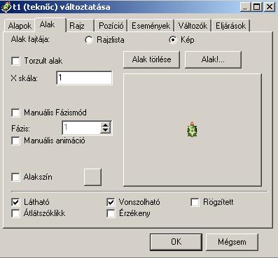 készíthetünk a teknőc vonszolásával, ehhez