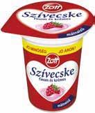 165 Ft 129Ft 0,1% ZSÍR- TARTALOM 6 MILBONA GYÜMÖLCSJOGHURT Eper / meggy / őszibarack / ananász 1 kg = 460 Ft 150 g -22% 89 Ft 69Ft
