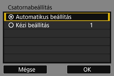 A virtuális billentyűzet segítségével minden karakter beírható (22. oldal). A befejezés után nyomja meg a <M> gombot.