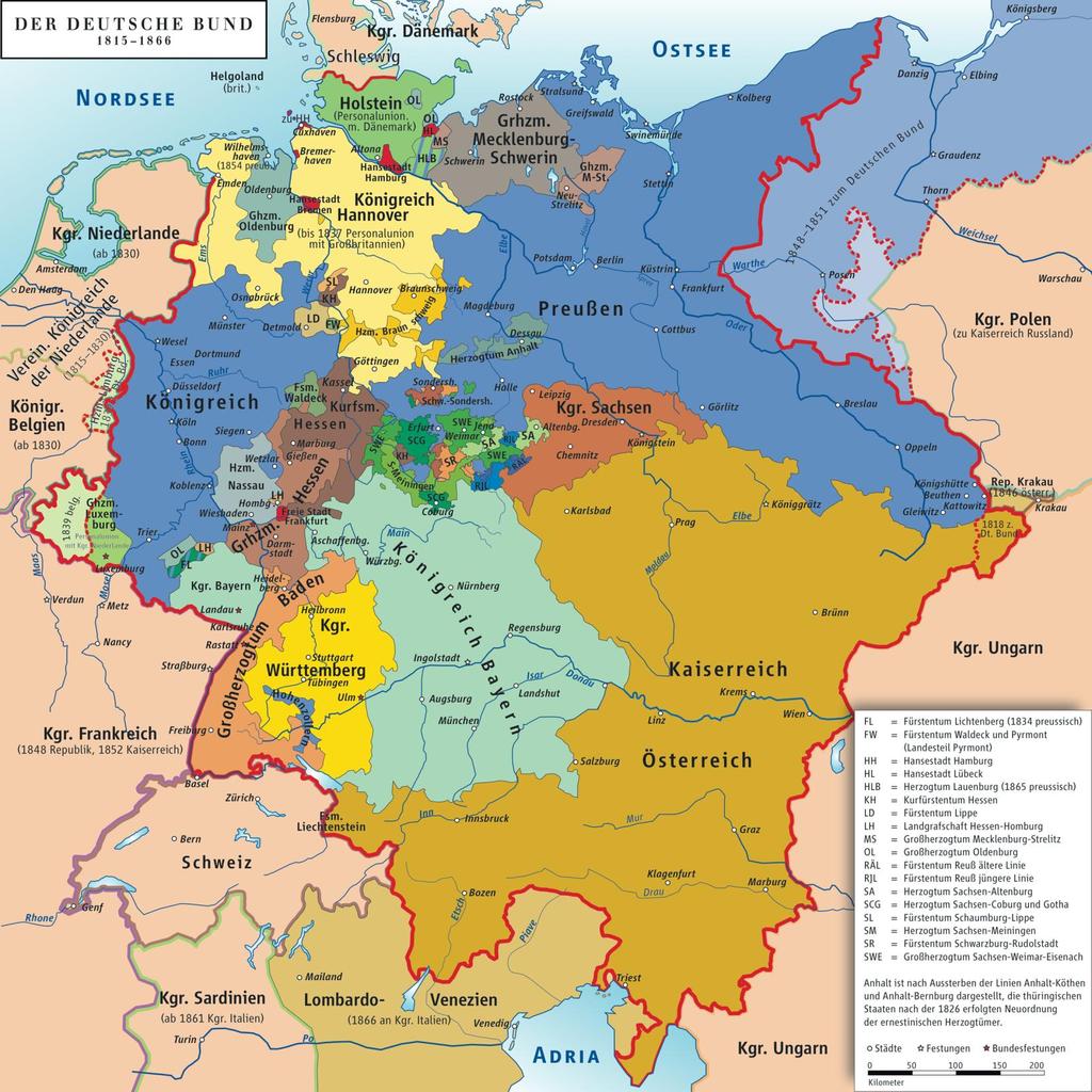 A Német Szöv. 1815-1866 Forrás: http://upload.