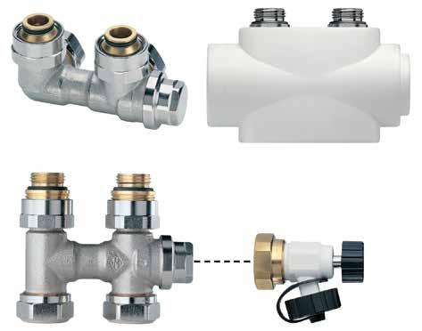Vekolux Szelepek beépített szelepes radiátorokhoz Csatlakozó