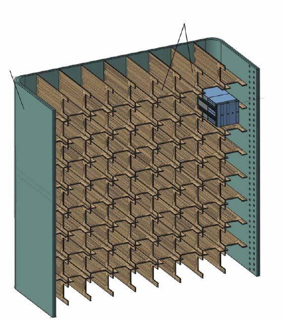 Kísérleti fúziós reaktor He-hűtésének modellezése TBM Test Blanket Modul: moduláris