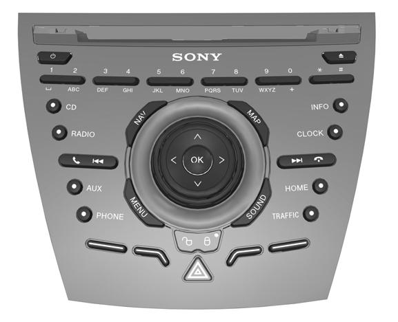 A navigációs-egység áttekintése Gépkocsik Sony CD-SD navigációs rendszerrel A B C D E F Y G X W V U T H I J K L E129242 A B C D E F G H I S R Q P O N M Ki- bekapcsolás Lásd a Ki- bekapcsolás (246.