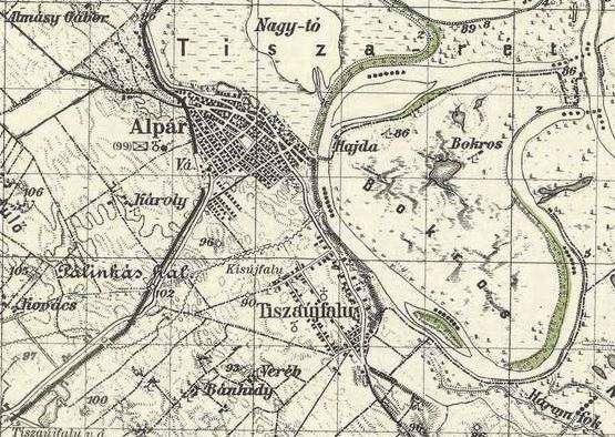 2 TISZAALPÁR BEMUTATÁSA Földrajzi elhelyezkedés, területi jellemzők Tiszaalpár Bács-Kiskun megye északkeleti részén, annak keleti közigazgatási határán, a Tisza jobb partján helyezkedik el.