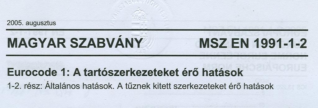 MSZ EN 1992-1-1:2005 Eurocode