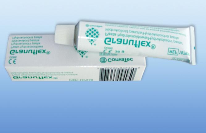 26 27 Granuflex hidrokolloid paszta (steril) tájékoztató Granuflex hidrokolloid paszta (steril) Steril Granuflex hidrokolloid paszta váladékozó fekélyek ke zelé sére aján - lott.
