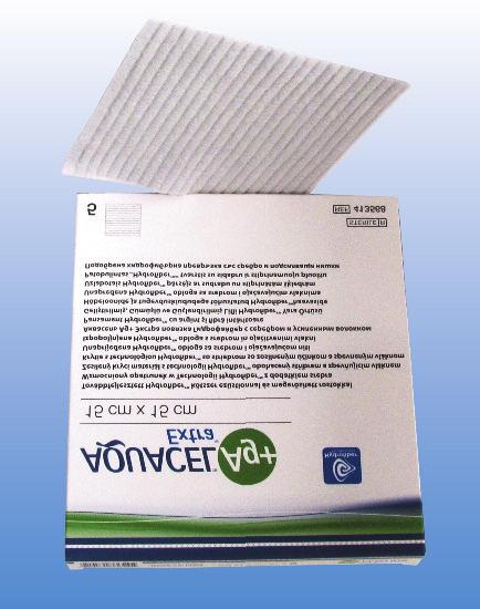 6 7 AQUACEL Ag+ Extra ConvaTec sebkezelés tájékoztató AQUACEL Ag+ Extra Az AQUACEL Ag+ Extra a mérsékelttôl az erôsen váladékozó sebek elsôdleges kötözésére alkalmas.