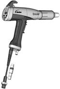 Porszóró pisztoly Szállító portömlő 4 mm-es átlátszó levegőmosó 6 mm-es mintázólevegő