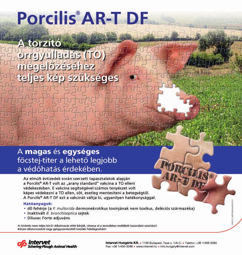 2011. június 15 2011. július 14. XVI. évfolyam 6. szám TolnAgro HÍREK A jó állatorvos jó gyógyszerei... Rendelésfelvétel: info@tolnagro.hu, Honlap: www.tolnagro.hu TolnAgro Kft.