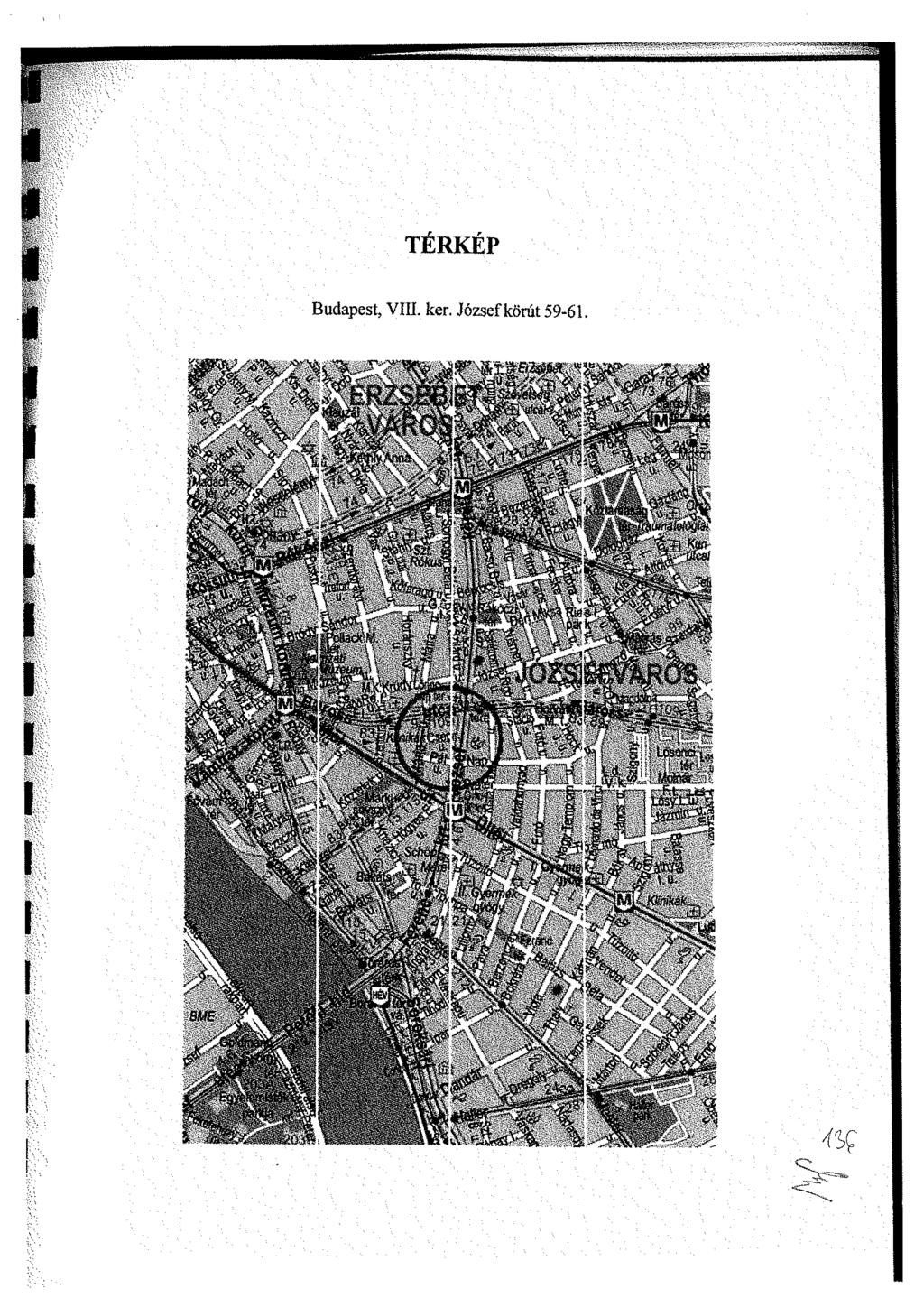 TÉRKÉP Budapest, V.