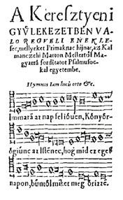A debreceni városi nyomda évszázadokat átölelő első korszaka (1561 1705) 1 Bánfi Szilvia A magyarországi nyomdászattörténetben kivételes szerepet tölt be Debrecen, hiszen a nyomdászat 1561.