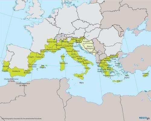 Összesen 18,5 35,3 17,4 16,7 16,1 6,7 11,7 Adriatic CBC Forrás: CBC 2007a-i