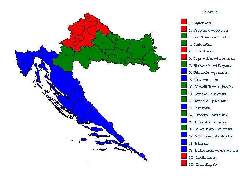 Horvátország / Croatia Kiterjedt hazai eszközrendszer / Wide scale of domestic instruments; Területfejlesztési Alap /