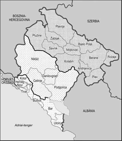 Montenegró legfejletlenebb északi régiója /