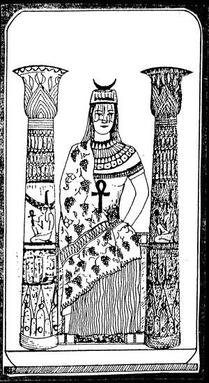 ÚJRARAJZOLT TAROT KÁRTYÁK I-VII. II.