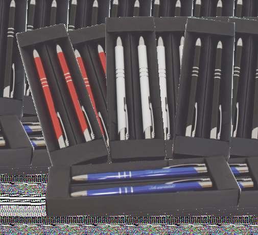 26 Fém toll + rotring készlet Fekete