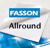 Fasson Allround A Fasson Allround egy mázolatlan, simított papír alapú digitális öntapadó. Elsődlegesen fekete-fehér és kis lefedettségű színes nyomtatásra ajánlott.