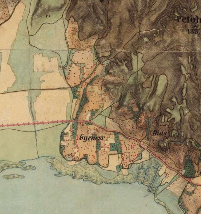 Az 1900-as évek elején megnőtt az érdeklődés a balatoni nyaralás iránt. Megkezdődött a település jellegének átalakulása, a földterületeket felparcellázták, nyaraló- és üdülőtelkeket alakítottak ki.