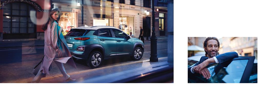 Válts elektromosra! Merülj el benne! Magabiztos és egyedi. A vadonatúj KONA Electric-et úgy tervezték, hogy megforduljanak utána.