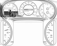 Műszerek és kezelőszervek 123 A választható mérőtípusok: Akkumulátorfeszültség Megjeleníti a járműakkumulátor feszültségét (V). A motor járása közben a feszültség 12V és 15,5V között váltakozhat.