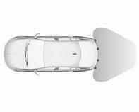 216 Vezetés és üzemeltetés A járműsebesség a 8-80 km/h tartományon kívül esik előremeneti sebességfokozatban. Egy elöl lévő gyalogosig a távolság több mint 40 méter.