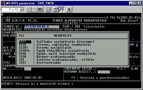3.3. Termék