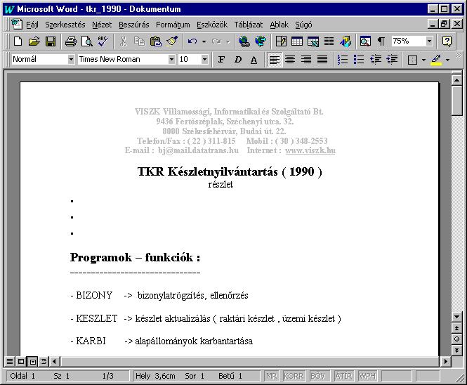 14.3. TKR