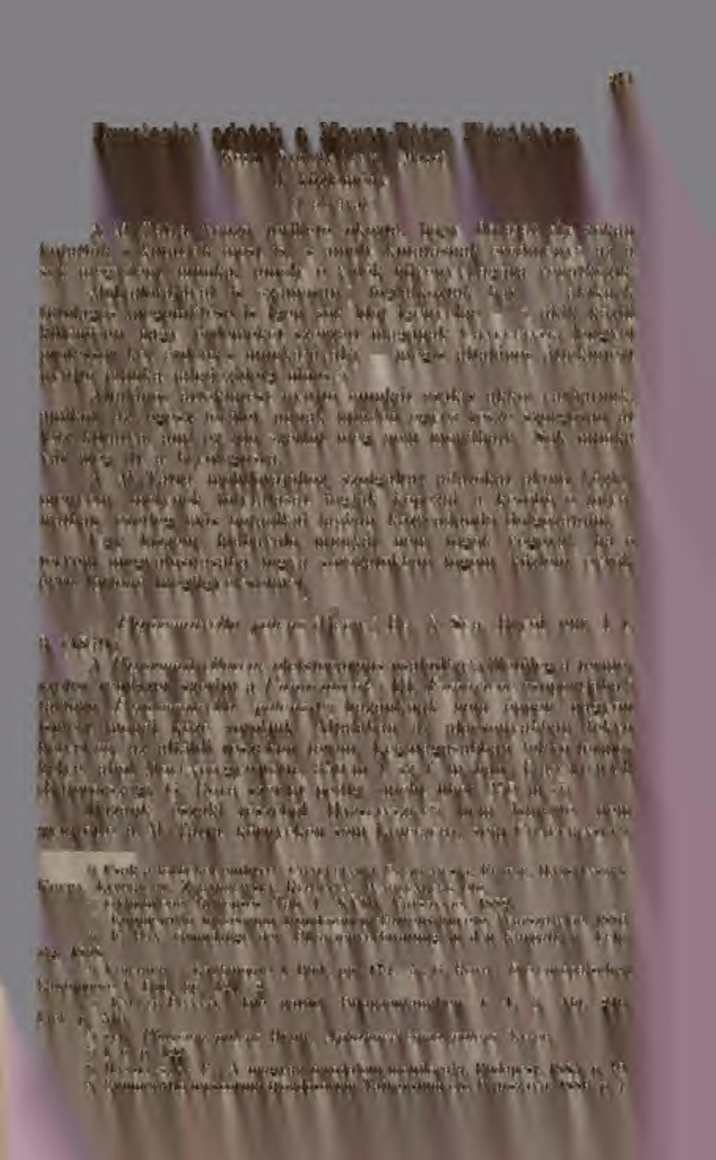 271 Bryologiai adatok a Magas-Tatra Flórájához. Közli : Györffy István (Makó. I. közlemény. (I ábrával A M.