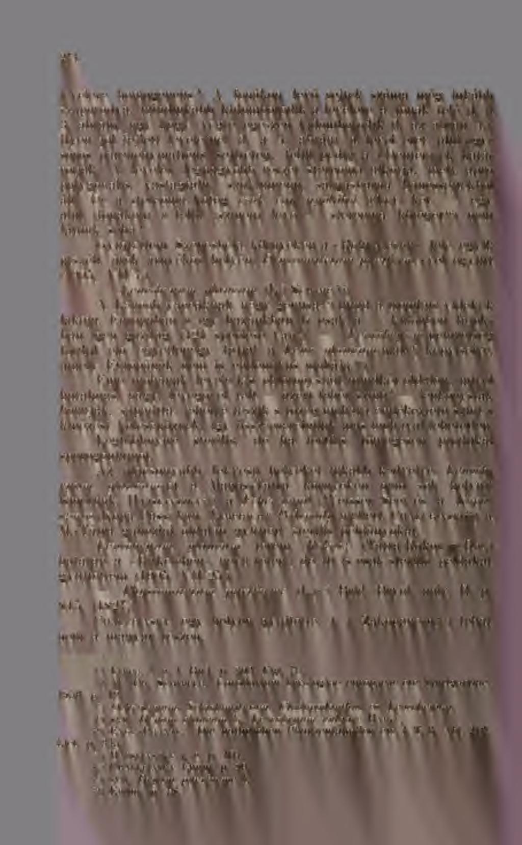 a 4. ábrán a levél erét alul egysoros parenehymaticus sejtréteg, felül pedig a «Ieuter»-ek határolják.