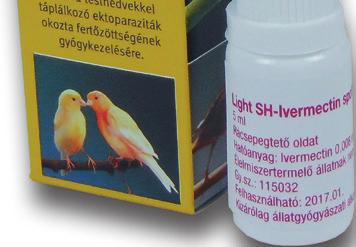 GALAMB, DÍSZMADÁR, EGYÉB KISÁLLATOK Beo: 10-20 mg/ttkg egyszeri alkalommal. Sün: 10 mg/ttkg 5 napra elosztva. Tengerimalac: 5-20 mg/ttkg 3-5 napon át. Kígyó: 10-20 mg/ttkg 5 napra elosztva.