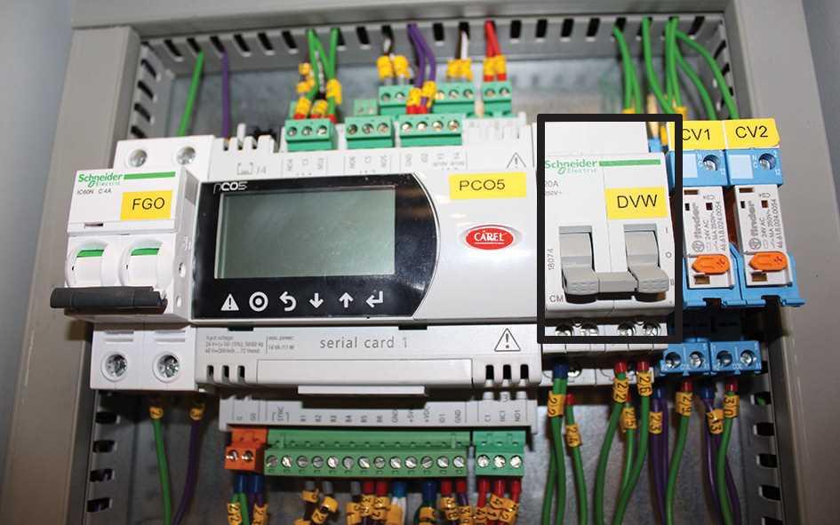 VEZÉRLŐPANEL A digitális vezérlőt a vezérlőszekrény tartalmazza.