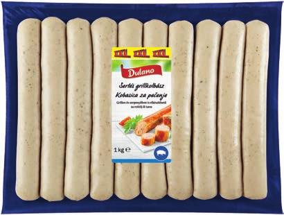 86% HÚS- TARTALOM 100 g KÉSZTERMÉK 134 g HÚSBÓL KÉSZÜLT DULANO BÉCSI JUHBÉLBEN Füstölt,