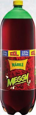 Gyümölcstartalom: 25% 1 l = 135 1 l = 440 1,25 l 549