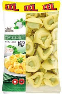 Spenótos-ricottás tortelloni /